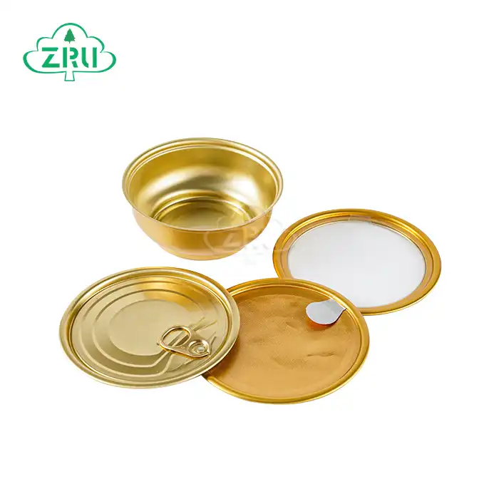 Ring Pull Lids for Soup